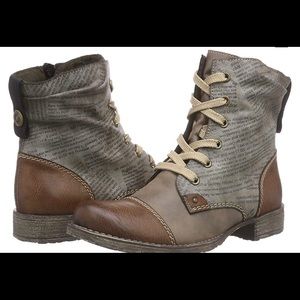 Rieker-Antistress Payton 22 Lace Up Boot